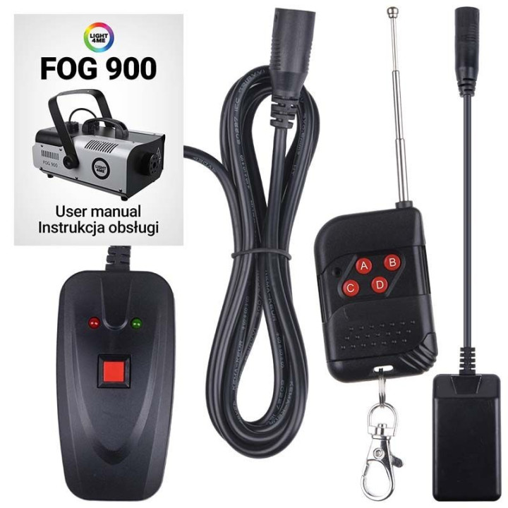 LIGHT4ME FOG 900 wytwornica dymu mgly pilot – ? Wytwornice d