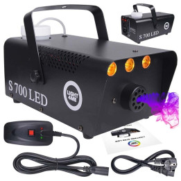 LIGHT4ME S 700W LED wytwornica dymu mgly dymiarka pilot