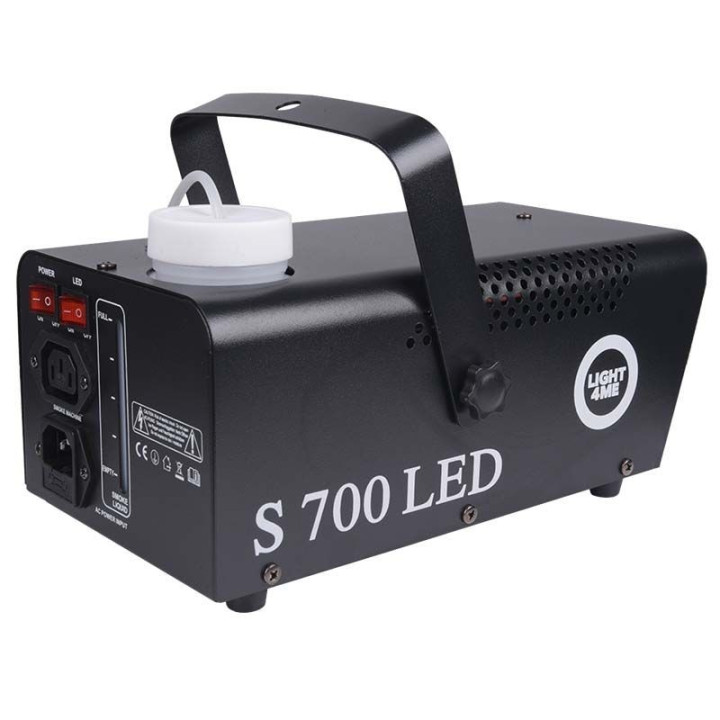 LIGHT4ME S 700W LED wytwornica dymu mgly dymiarka pilot