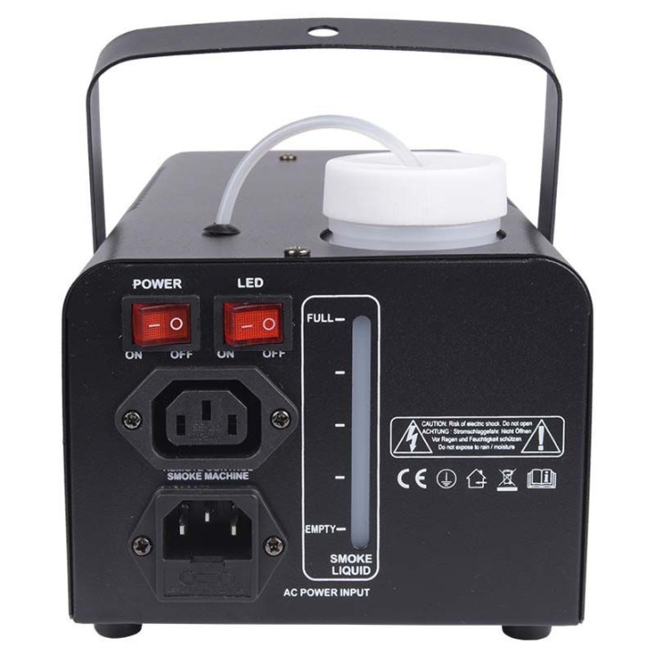 LIGHT4ME S 700W LED wytwornica dymu mgly dymiarka pilot