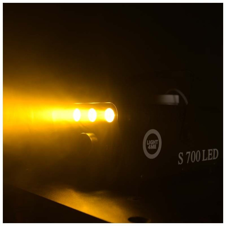 LIGHT4ME S 700W LED wytwornica dymu mgly dymiarka pilot