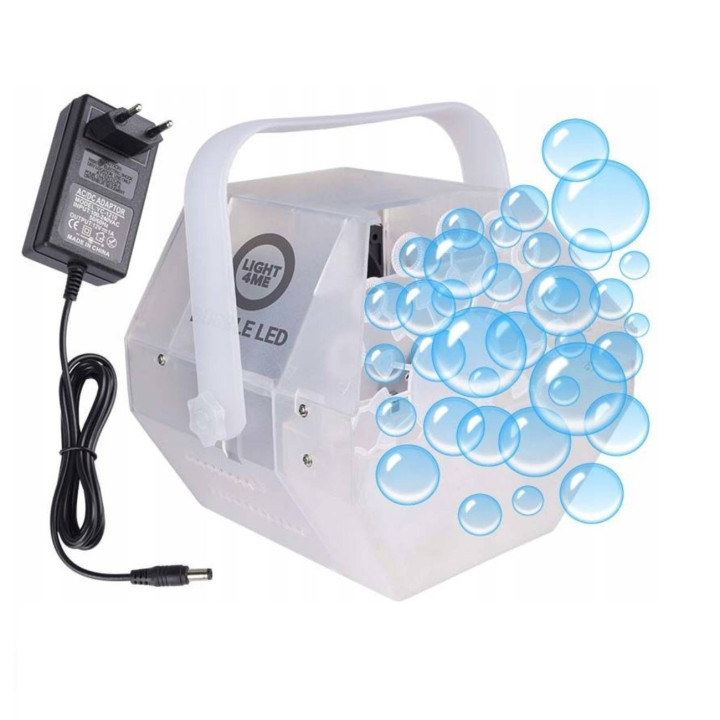 LIGHT4ME BUBBLE LED mala wydajna wytwornica baniek wytwornica