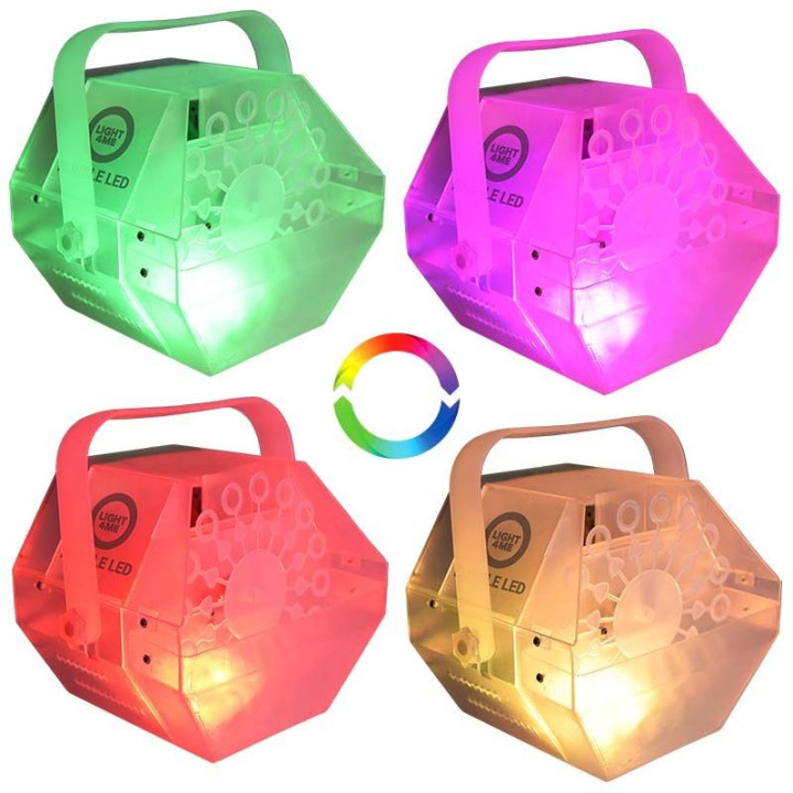 LIGHT4ME BUBBLE LED mala wydajna wytwornica baniek wytwornica
