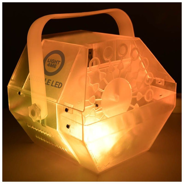 LIGHT4ME BUBBLE LED mala wydajna wytwornica baniek wytwornica