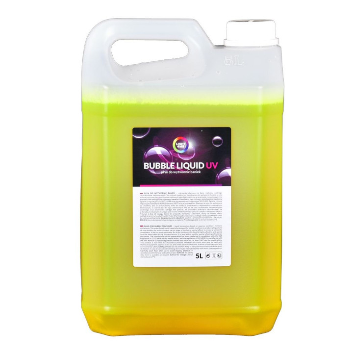 LIGHT4ME plyn do baniek mydlanych efekt UV 5L – ? Plyny do w
