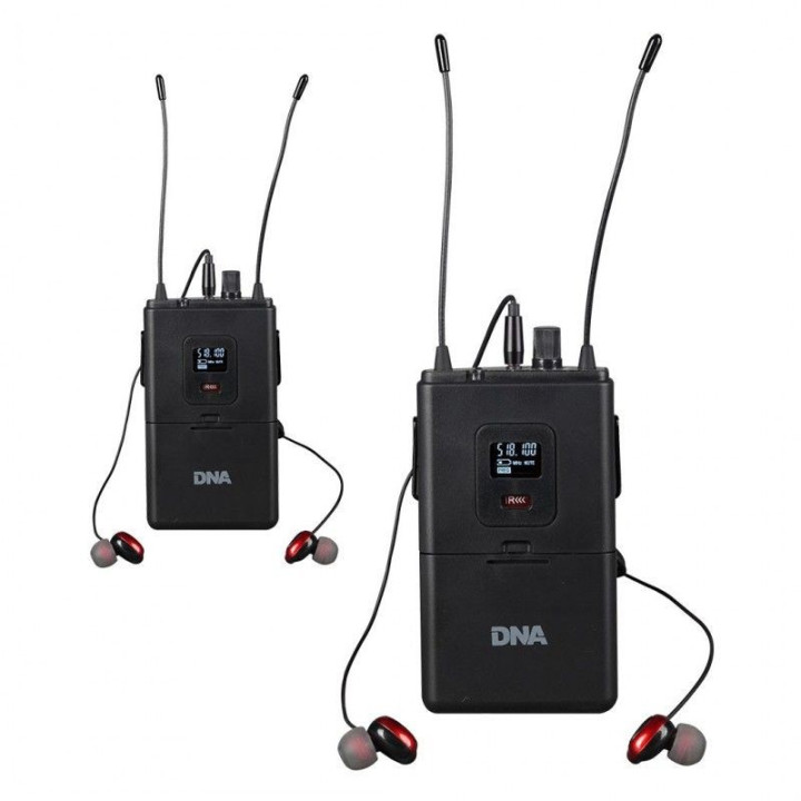 DNA IN-EAR DOUBLE douszny odsluch bezprzewodowy – ? Zestawy