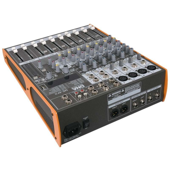 DNA ME-8FX mikser audio 8 kanal USB Bluetooth – ? Miksery |