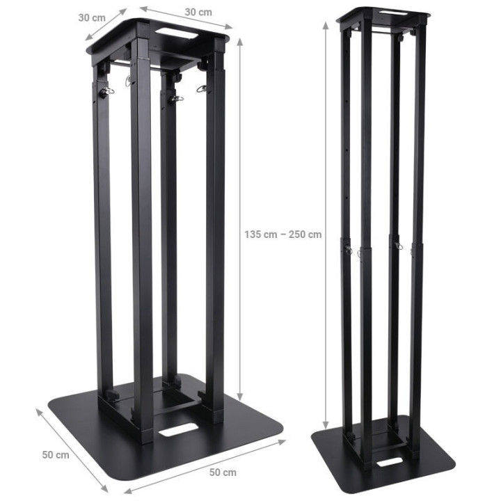 DNA TOTEM XL podstawa pod kolumny audio glowy ruchome – ? St