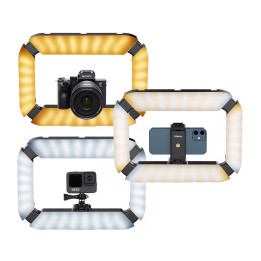 Ulanzi U200 Lampa LED z adapterem do smartfona 2500K- 8500K