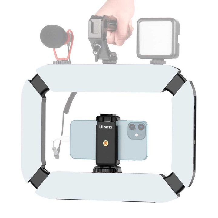 Ulanzi U200 Lampa LED z adapterem do smartfona 2500K- 8500K
