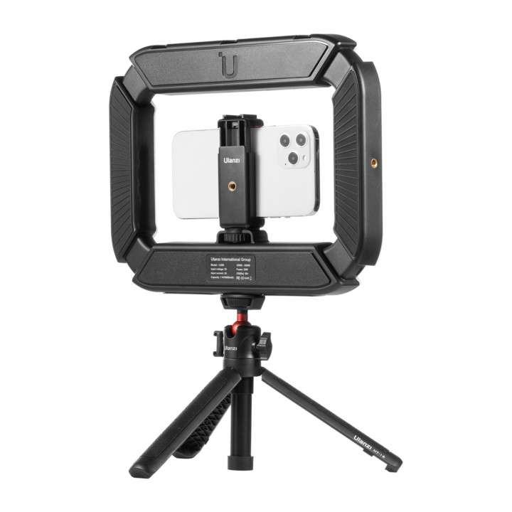Ulanzi U200 Lampa LED z adapterem do smartfona 2500K- 8500K