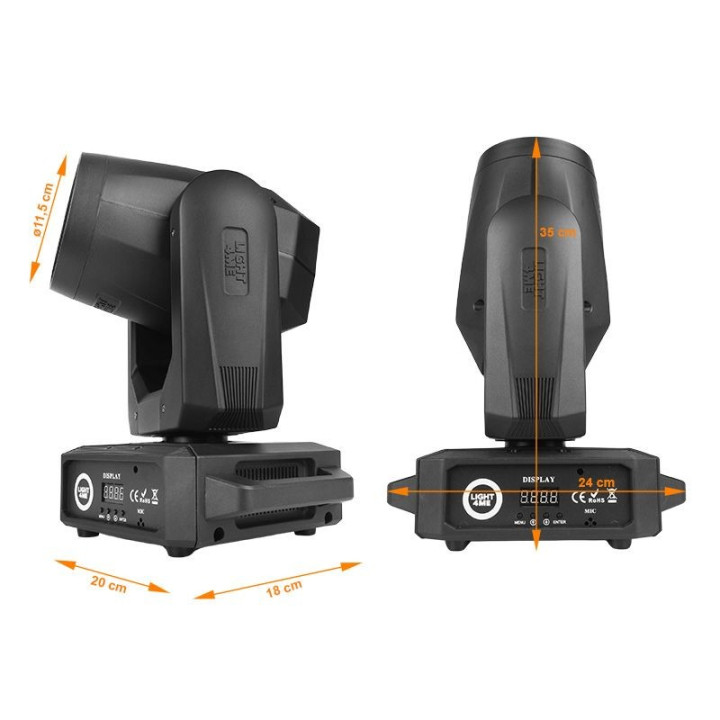 LIGHT4ME FOCUS 150 BEAM glowica ruchoma LED oswietlenie scen