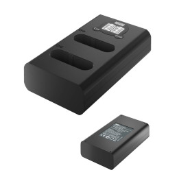NEWELL NL2488 Ladowarka dwukanalowa DL-USB-C do akumulatorów