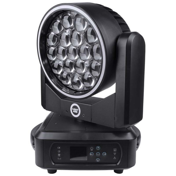 LIGHT4ME ZOOM WASH 19X15 RING glowica ruchoma LED oswietlacz