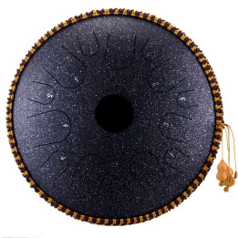 HLURU TA14-14 Tongue drum 14" 14 ton Galaxy Black