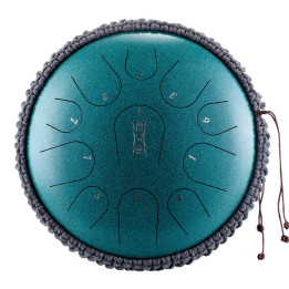 HLURU TB11-14 Mineral Green Tongue drum 14" 11 ton – ? Instr