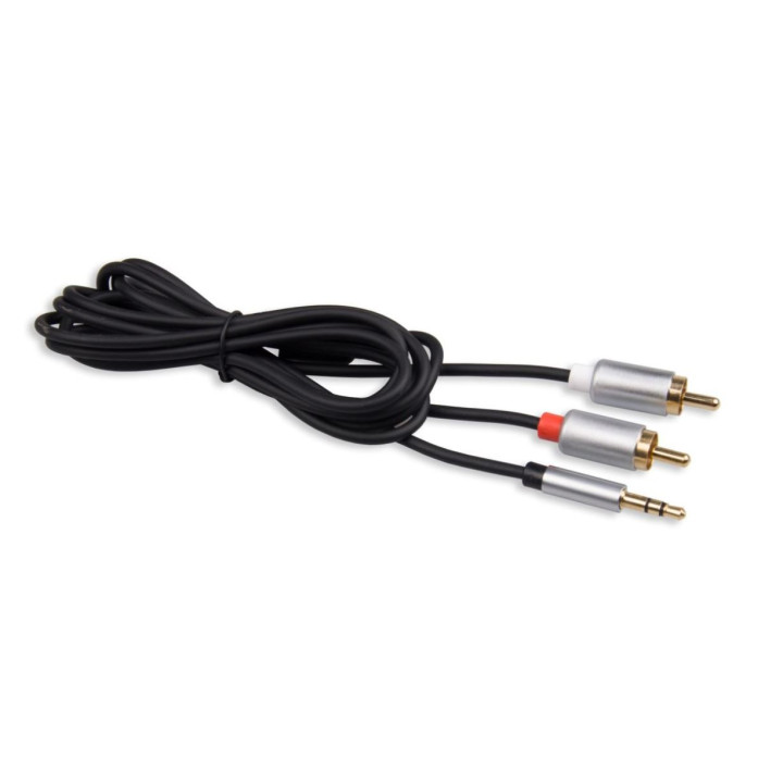 KRUGER&MATZ KM1217 Basic 3,5 mm wtyk - 2xRCA 5m