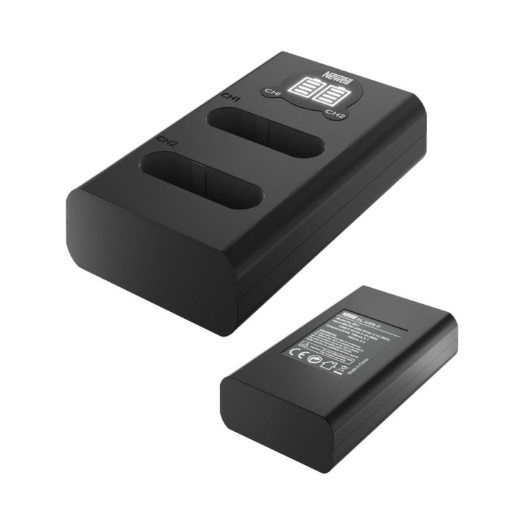 NEWELL NL1102 2x akumulator zamiennik PS-BLS5 do Olympus + l