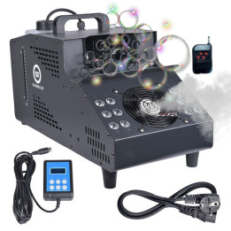 LIGHT4ME FOG BUBBLE LED wytwornica dymu + baniek mydlanych