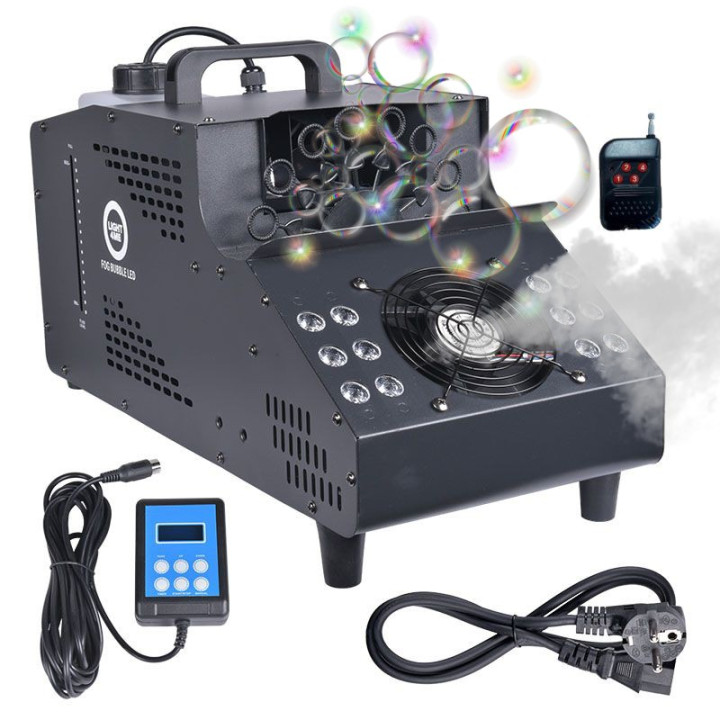 LIGHT4ME FOG BUBBLE LED wytwornica dymu + baniek mydlanych