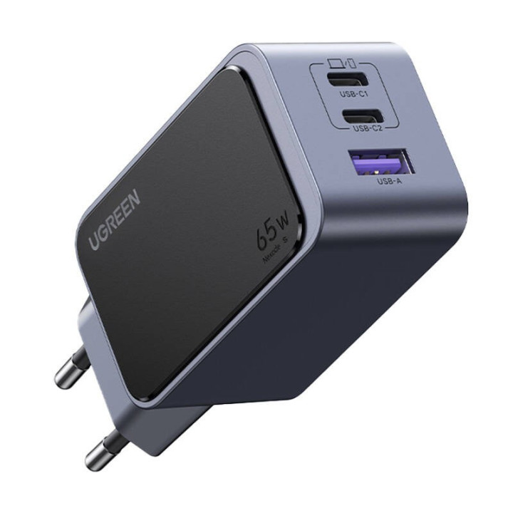UGREEN 35042 Ladowarka sieciowa Nexode Air 65W USB + 2x USB-