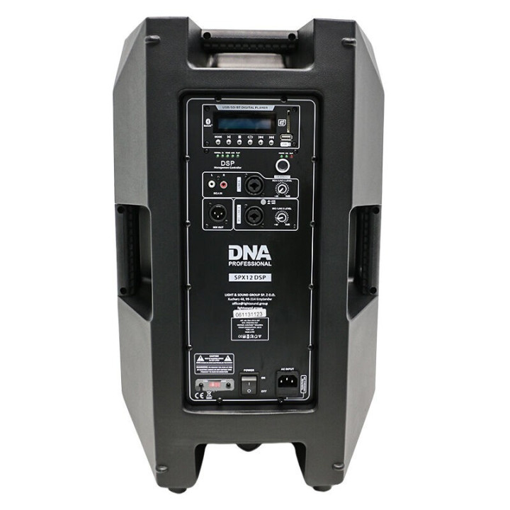 DNA SPX12 DSP kolumna glosnikowa aktywna 12" Bluetooth USB S
