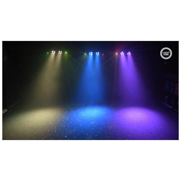 LIGHT4ME BELKA LED PAR LASER zestaw oswietleniowy