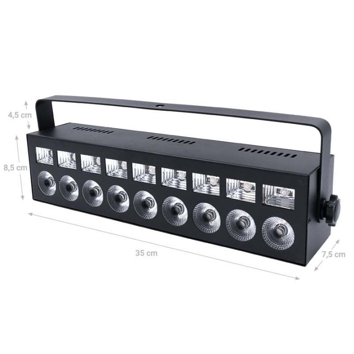 LIGHT4ME BATTEN MIX RGBW+UV wall washer LED BAR stroboskop