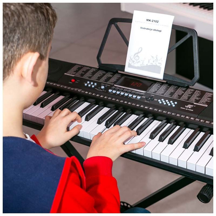 MK 2102 keyboard klawisze organy dla dzieci do nauki gry USB