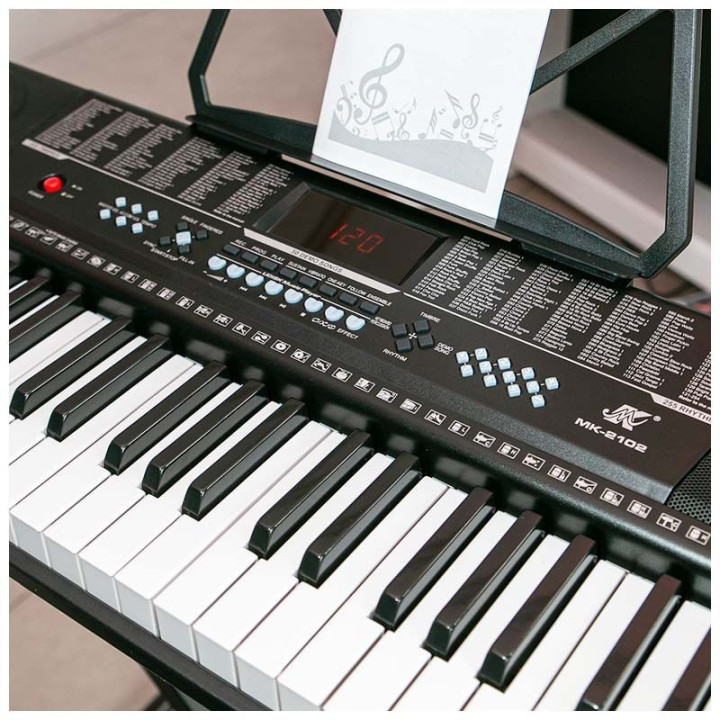 MK 2102 keyboard klawisze organy dla dzieci do nauki gry USB