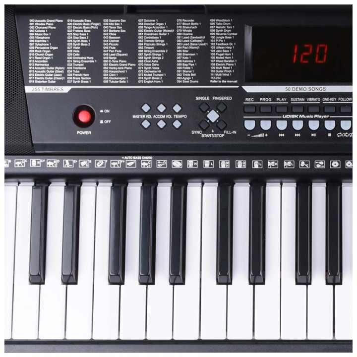 MK 2102 keyboard klawisze organy dla dzieci do nauki gry USB