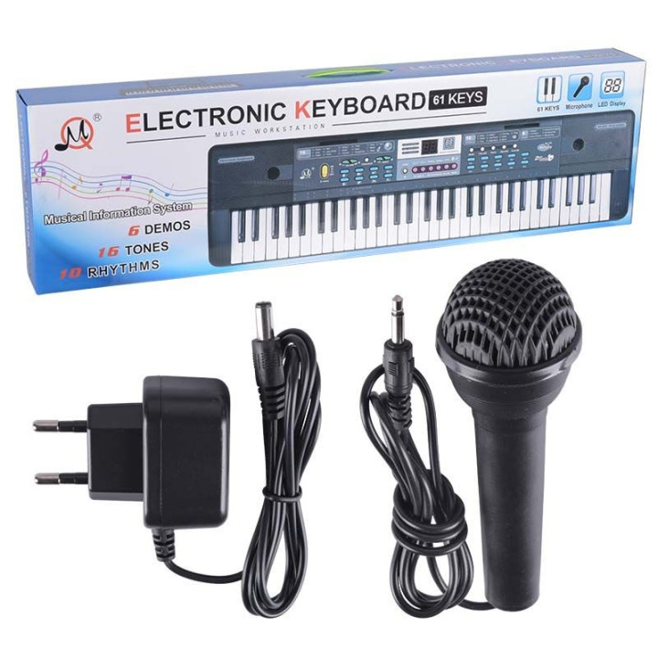 MQ 601 UFB keyboard klawisze organy z mikrofonem dla dzieci