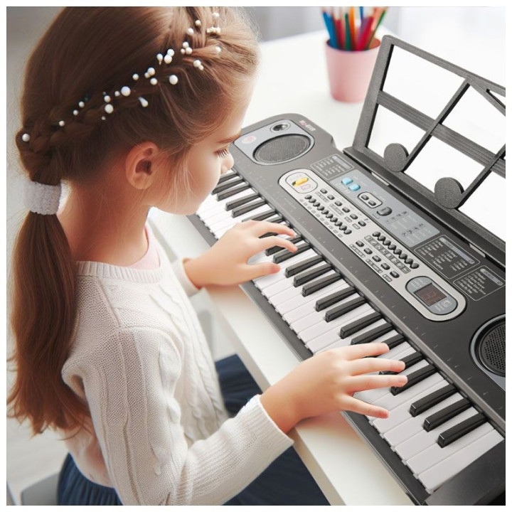 MQ 6119 keyboard klawisze organy z mikrofonem dla dzieci – ?
