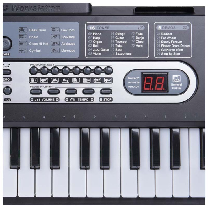 MQ 6119 keyboard klawisze organy z mikrofonem dla dzieci – ?