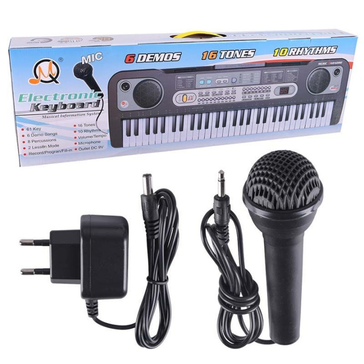 MQ 6119 keyboard klawisze organy z mikrofonem dla dzieci – ?