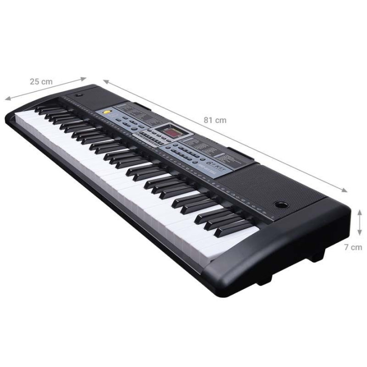 MQ 6136L keyboard organy z mikrofonem dla dzieci