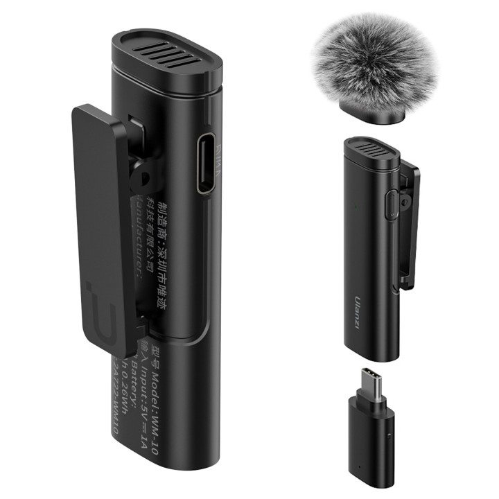 Ulanzi WM-10-T Mikrofon bezprzewodowy USB-C