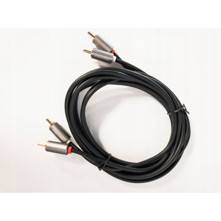 KRUGER&MATZ KM1212 Basic 2xRCA - 2xRCA 5m