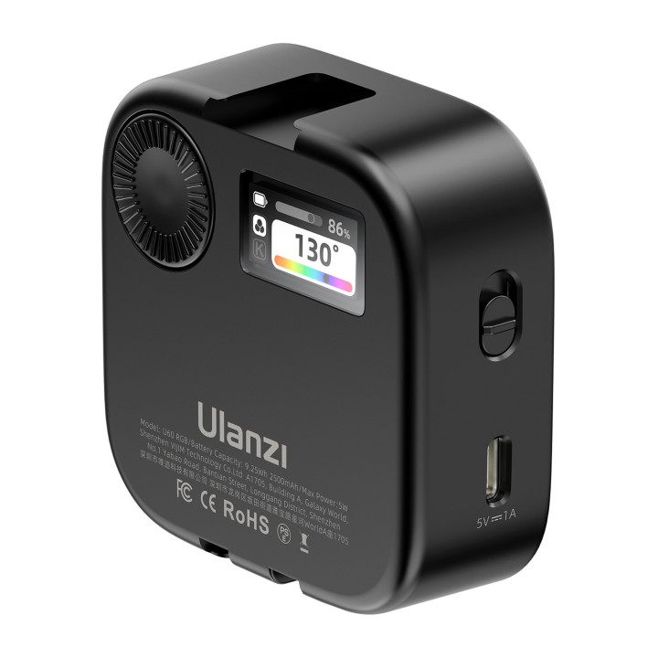 Ulanzi U60 Lampa LED RGB WB 2500 K - 9000 K