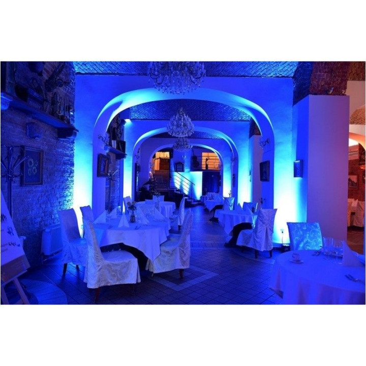 LIGHT4ME QUAD PAR 8x10W MKII RGBW LED slim plaski