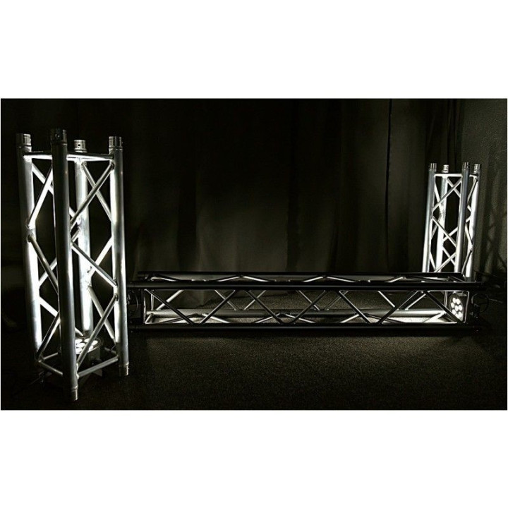 LIGHT4ME QUAD PAR 8x10W MKII RGBW LED slim plaski