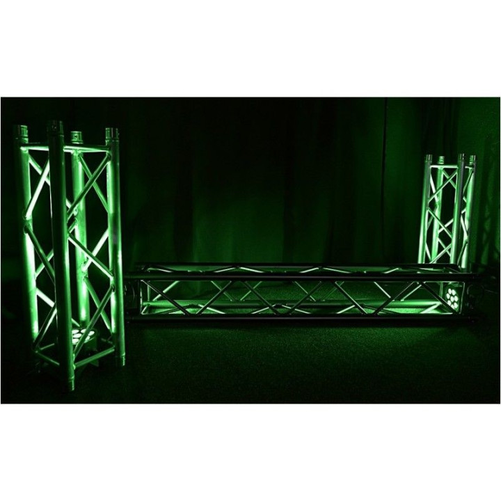 LIGHT4ME QUAD PAR 8x10W MKII RGBW LED slim plaski
