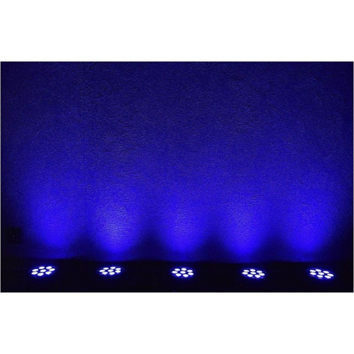 LIGHT4ME QUAD PAR 8x10W MKII RGBW LED slim plaski