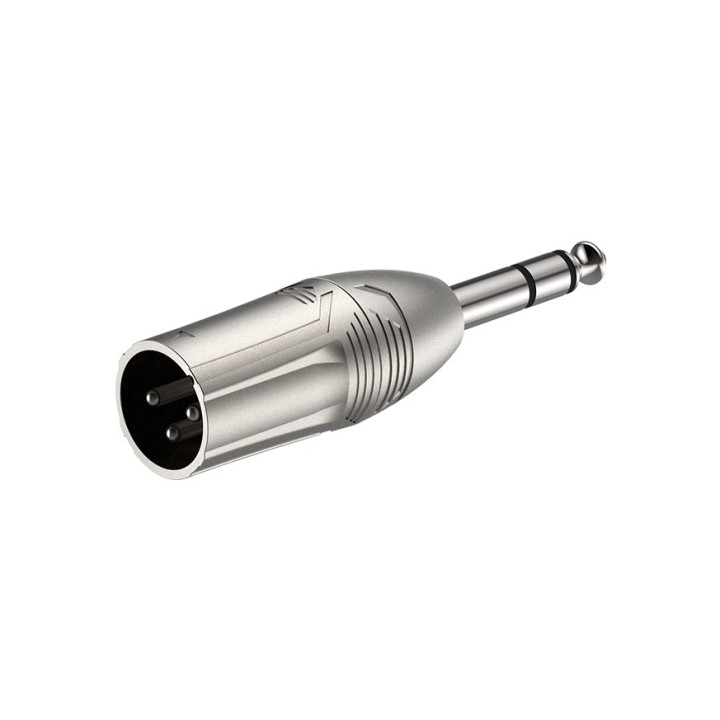 ROXTONE RA3XFJM redukcja wtyk jack stereo 6,3mm - wtyk XLR