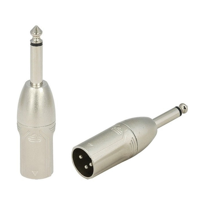 ROXTONE RA2XMJM redukcja wtyk jack mono 6,3mm - wtyk XLR