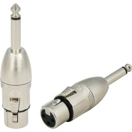 ROXTONE RA2XFJM redukcja wtyk jack mono 6,3mm - gniazdo XLR