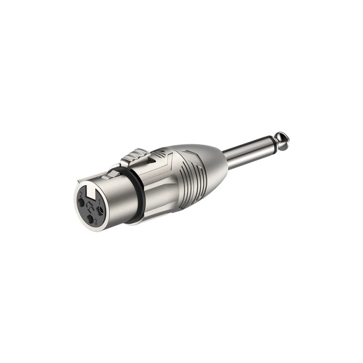 ROXTONE RA2XFJM redukcja wtyk jack mono 6,3mm - gniazdo XLR
