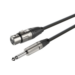 ROXTONE DMXJ210L1 kabel mikrofonowy 1m wtyk XLR - wtyk jack