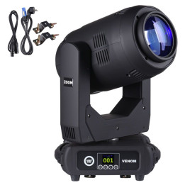 LIGHT4ME VENOM ZOOM 350 głowica ruchoma LED beam spot wash