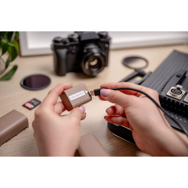 NEWELL NL4149 Akumulator zamiennik BLS-50 USB-C do Olympus
